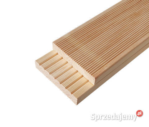 Deska tarasowa sosna i swierk 145x28mm Pozostałe Załęże
