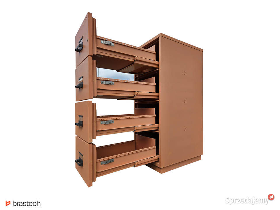 Szafa pancerna metalowa z szufladami 156 x 54 x Sątoczno