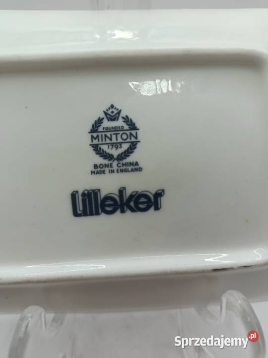 Podstawek talerzyk porcelanowy Minton Lilleken Antyki, Sztuka, Kolekcje Zamość