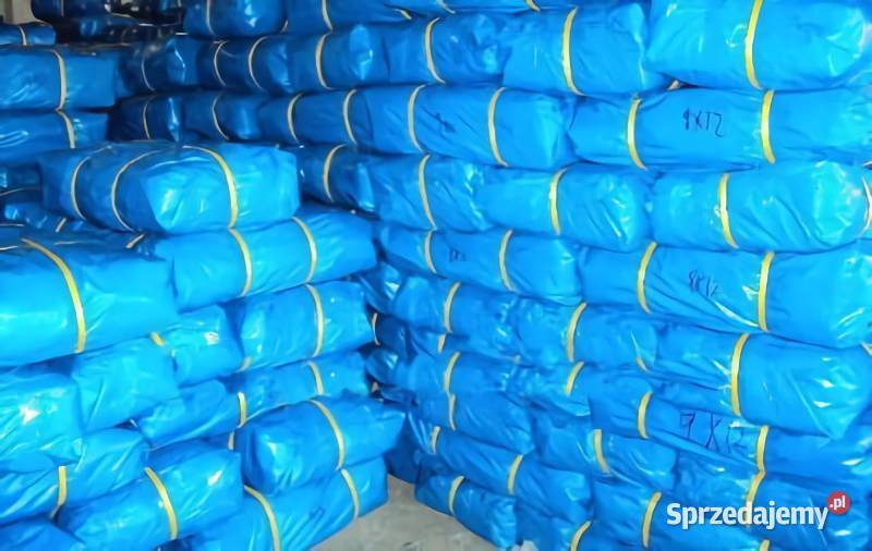 Plandeka ochronna 15x20m biała mocna AJJ