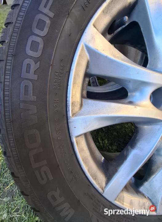 Koła opony zimowe 7 mm NOKIAN WR Snowproof 205 H do 210 km/h Krynki