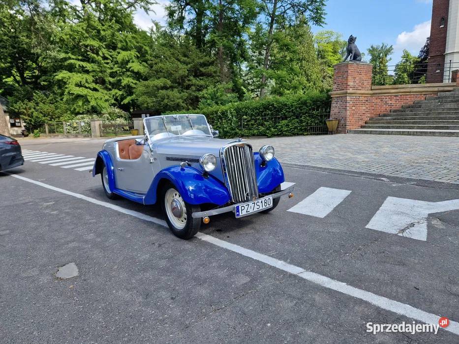 Singer 4Ab Roadster 1950r Nine 9 Zarejestrowany w Polsce Pozostałe