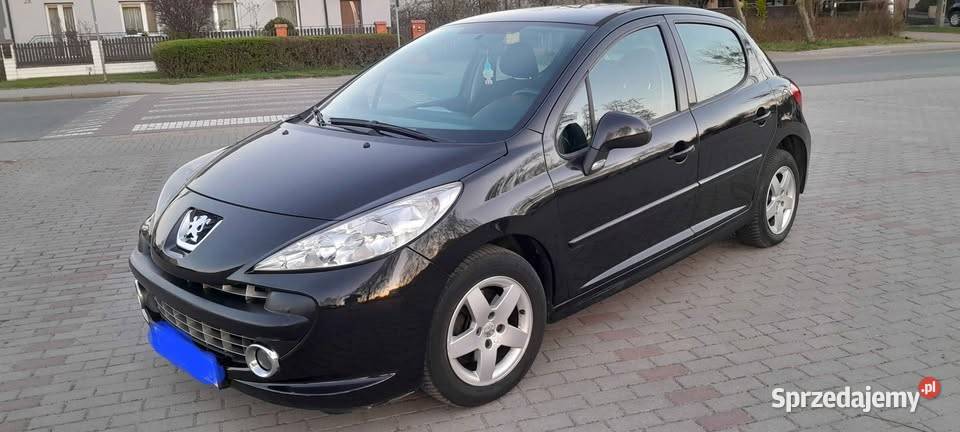 Peugeot 207 14 Benzyna przebieg 180 klima Samochody osobowe mazowieckie Gostynin