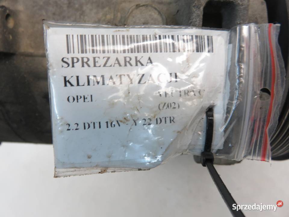 KOMPRESOR KLIMATYZACJI OPEL VECTRA C 22 DTI 16V Kompresory klimatyzacji małopolskie