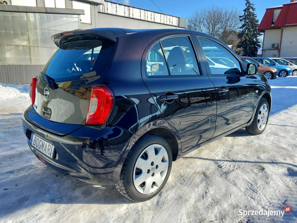 Nissan Micra SALON 1 wł Bezwypadkowa przebieg 64 Rok produkcji 2016 Warszawa