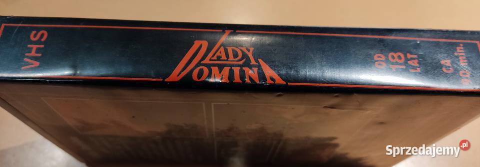 Video Teresa Orlowsky Lady Domina kaseta VHS Kultura i Rozrywka Lutomiersk