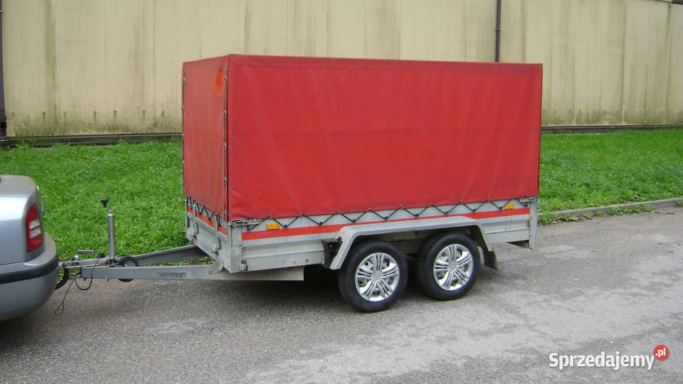 przyczepa przyczepka 270x134 dwuosiowa Radomsko