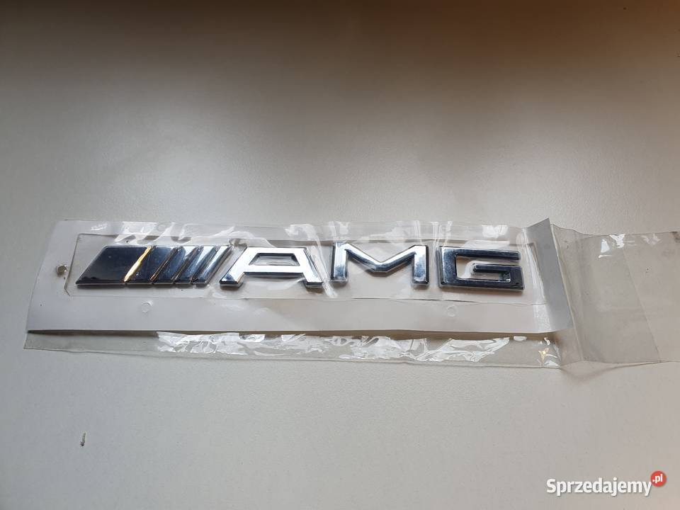 MERCEDES AMG ZNACZEK EMBLEMAT LOGO NAPIS KLAPY Międzychód