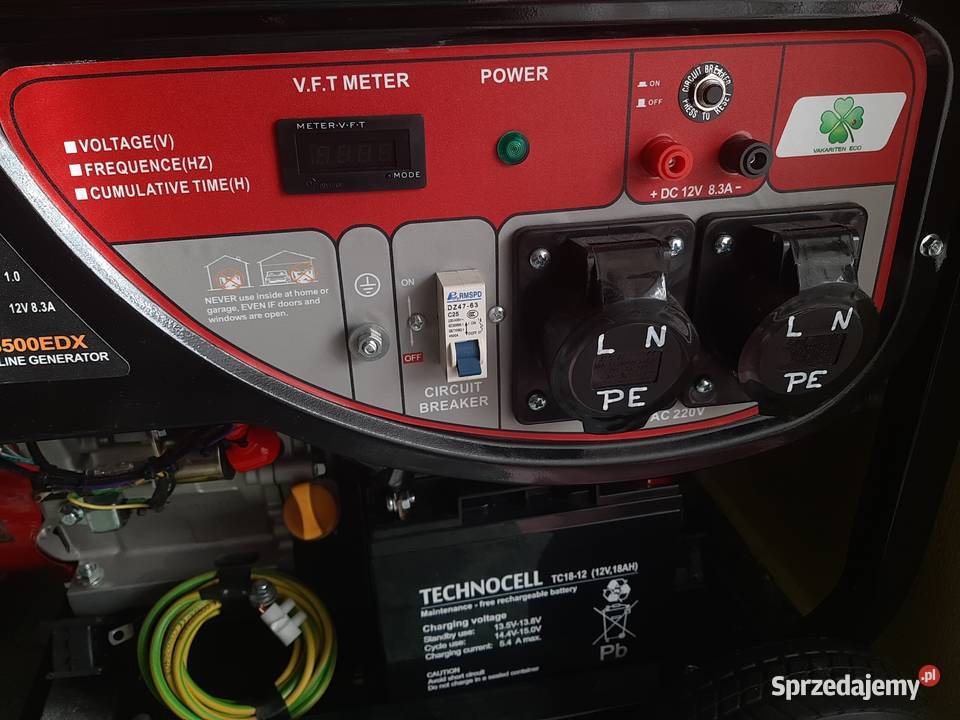 Nowy Agregat Pradotworczy 1 fazowy 5000W Puławy