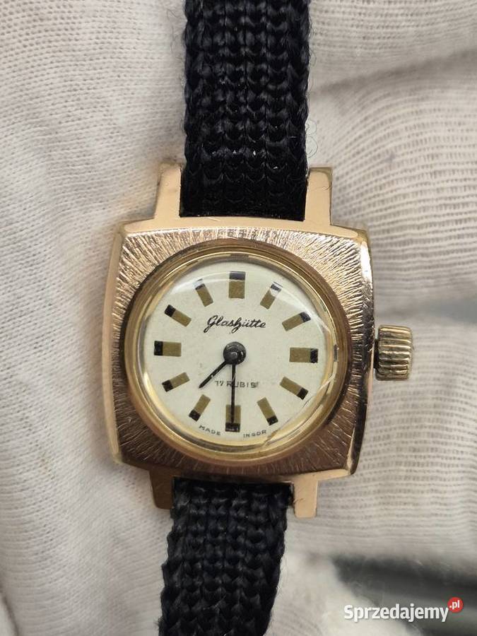 Damski zegarek Glashutte GDR Chorzów