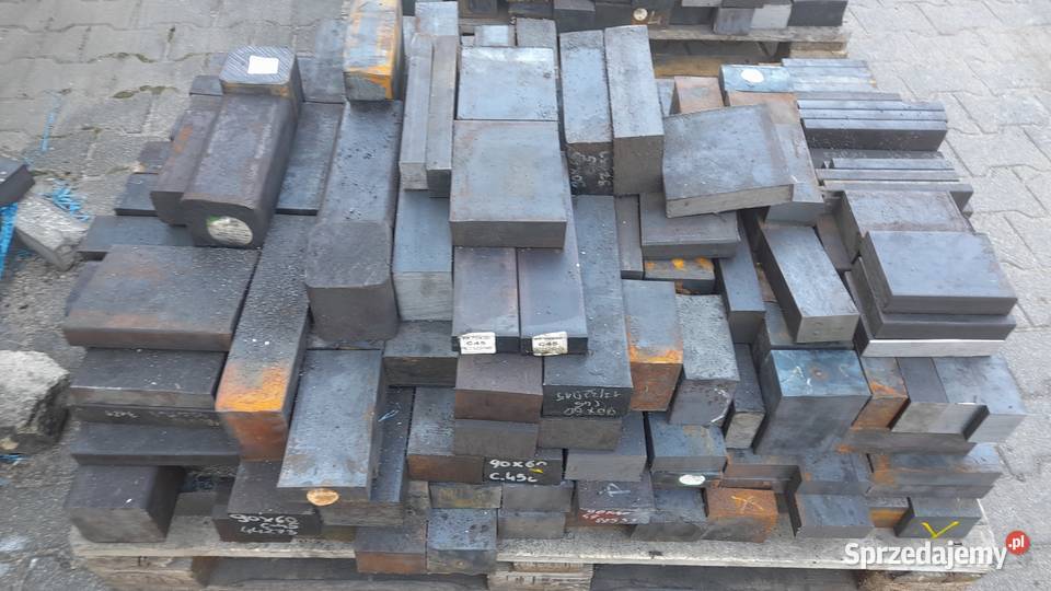 Stal gatunkowa C45 C55 kawałki pręty płaskie podlaskie Białystok
