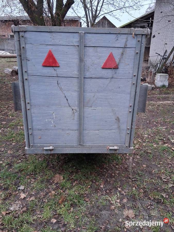 Wózek zwierząt przyczepa dwukólka Przyczepy rolnicze lubelskie Puławy