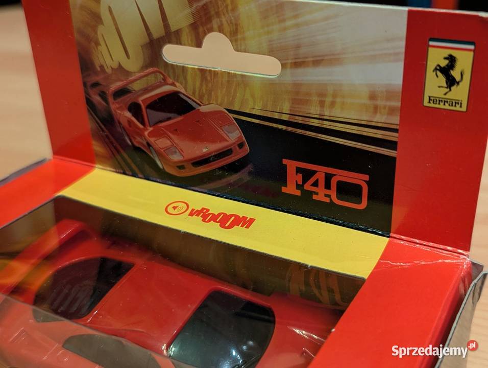 Ferrari F40 Shell 138 Model z dźwiękiem Gdynia