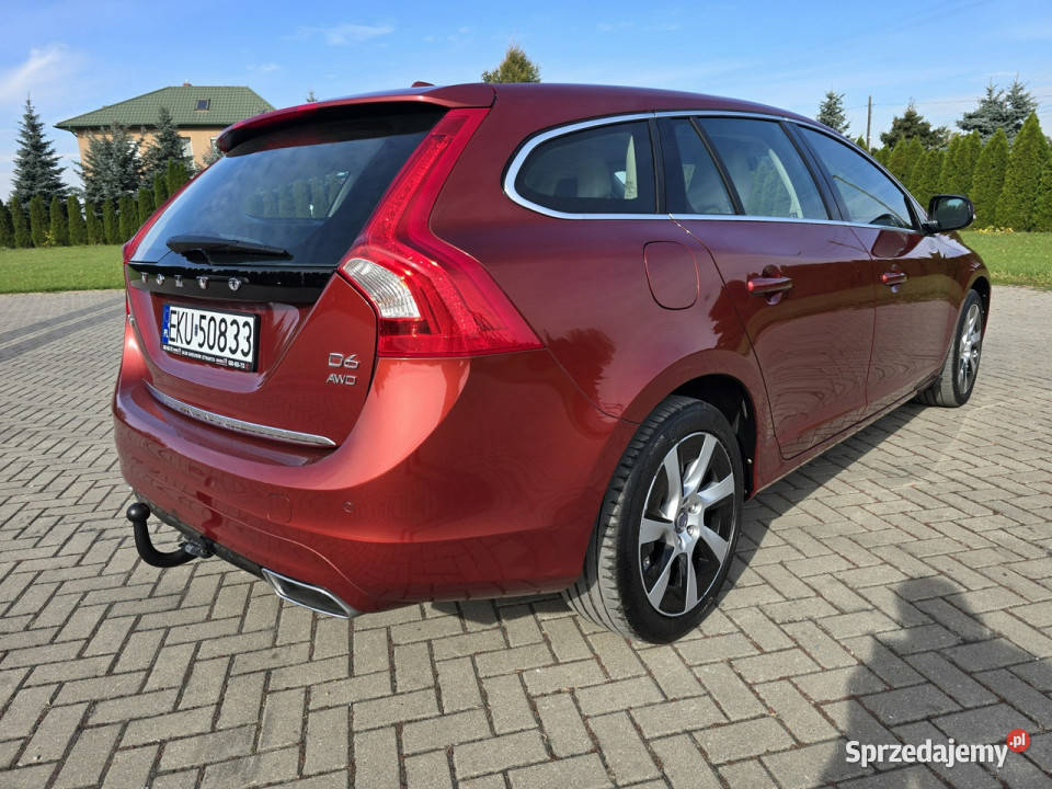 Volvo V60 24D6 HybrydaSkóryKolorowa NaviSuper lakier metallic Kutno