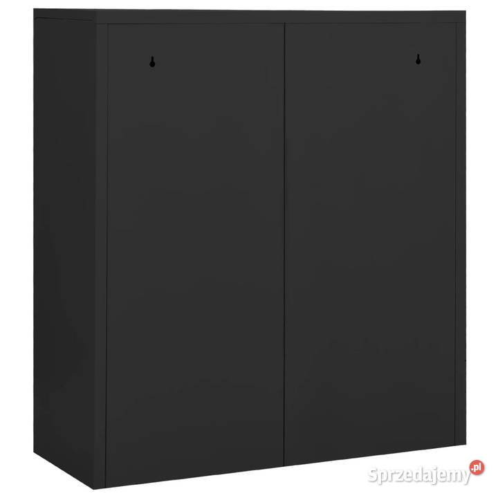Szafka biurowa antracytowa 90x40x102 stalowa mazowieckie Warszawa