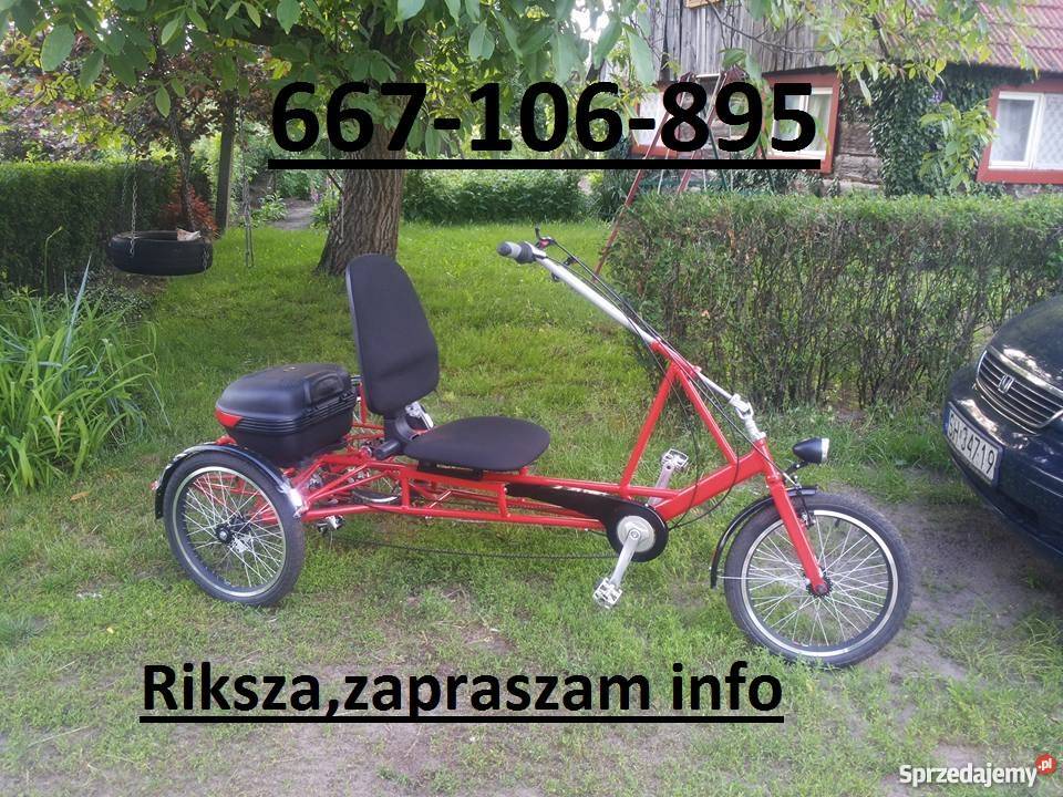 Rower Trójkołowy rehabilitacyjny Nowy Tomyśl