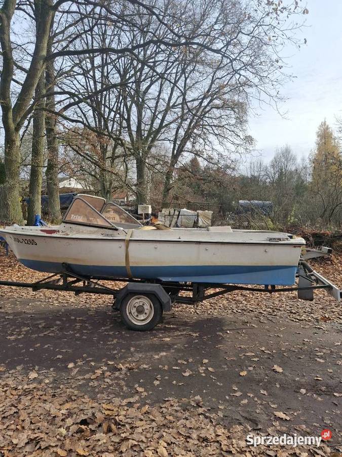 Motorówka z przyczepka łódka Krosno Odrzańskie