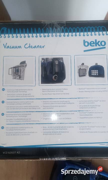 Sprzedam odkurzacz bezworkowy Beko Pozostałe zachodniopomorskie Szczecin sprzedam