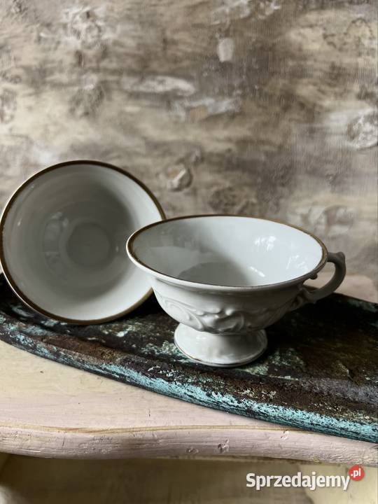 6 filiżanek Wałbrzych porcelana Bytom