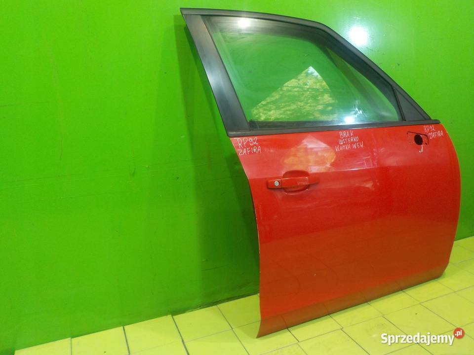 OPEL ZAFIRA C 18 B 14r 5D drzwi prawe przod mazowieckie Suków