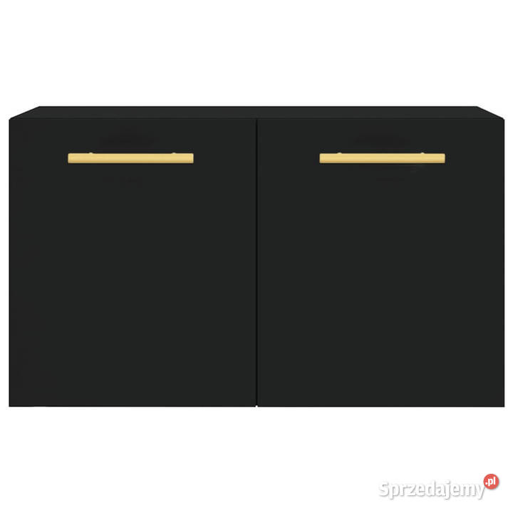 Szafka wisząca czarna 60x365x35 materiał
