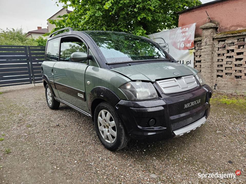 Microcar MC2 2008r benzyna 4 osobowy L7e B1 mazowieckie Sochaczew