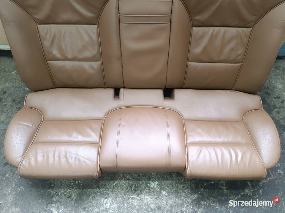 Audi A8 D3 40 TDI Fotele kanapa wnętrze Amaretto osobowe Częstochowa