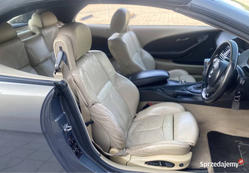 BMW kabrio sport 630i Anglik 215KM Człuchów