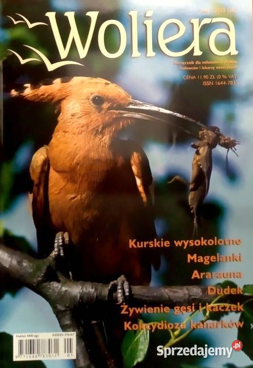 440 Woliera Miesięcznik Ornitologiczny P 6 Warka