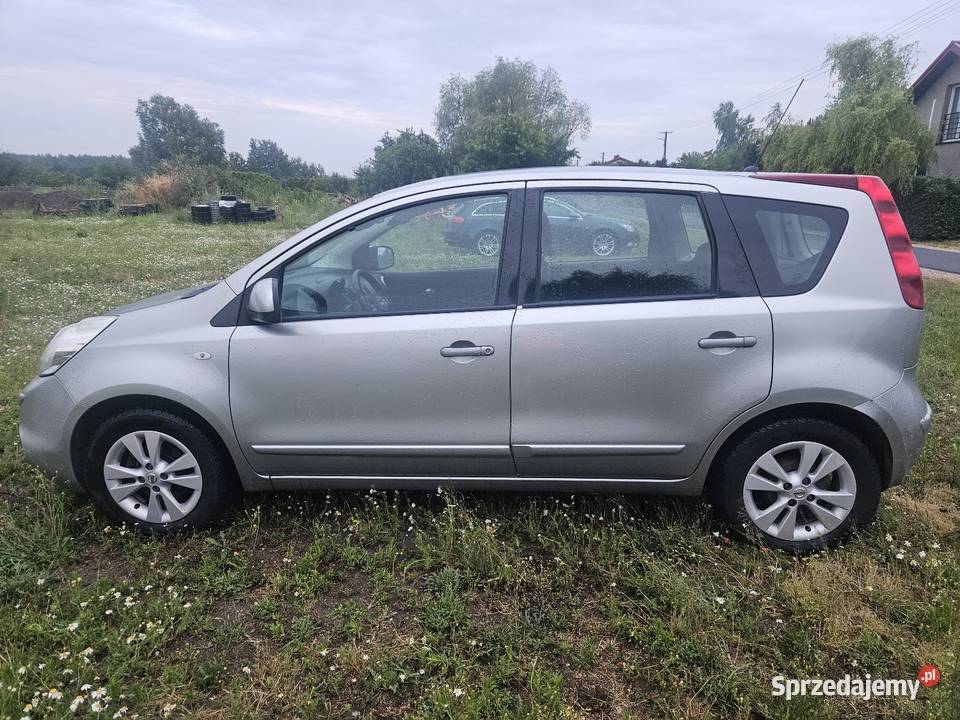 Nissan Note 14 benzyna 88 2011r Ładny OKAZJA