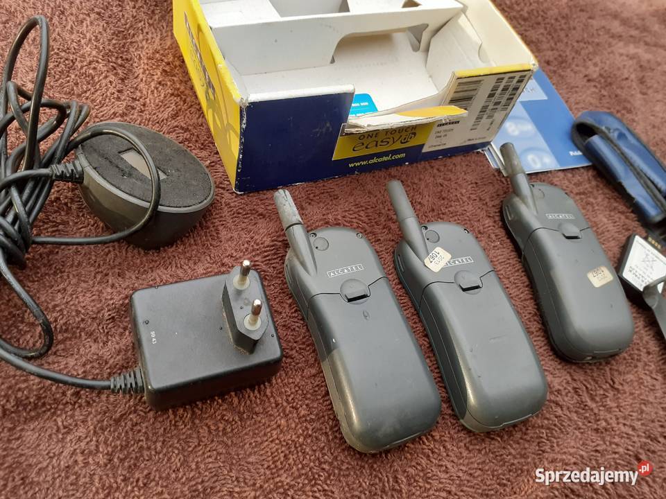 3 Alcatel One Tauch ładowarka karton instr etui Tuszkowo sprzedam