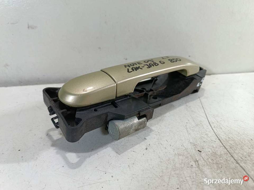 KLAMKA DRZWI LEWY TYŁ JABG NISSAN NOTE E11 Klamki wielkopolskie