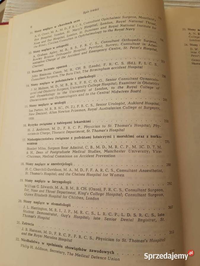 Zarys postepowania w stanach naglących H Bielsko-Biała