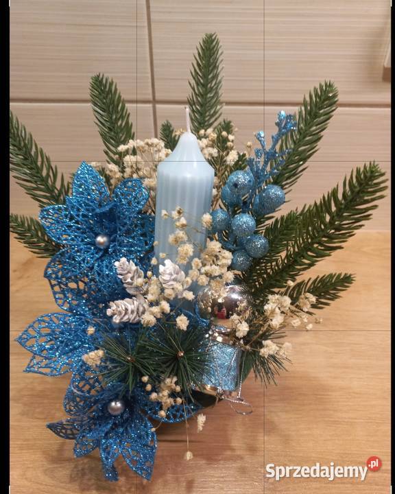 Stroik bożonarodzeniowy na stoł