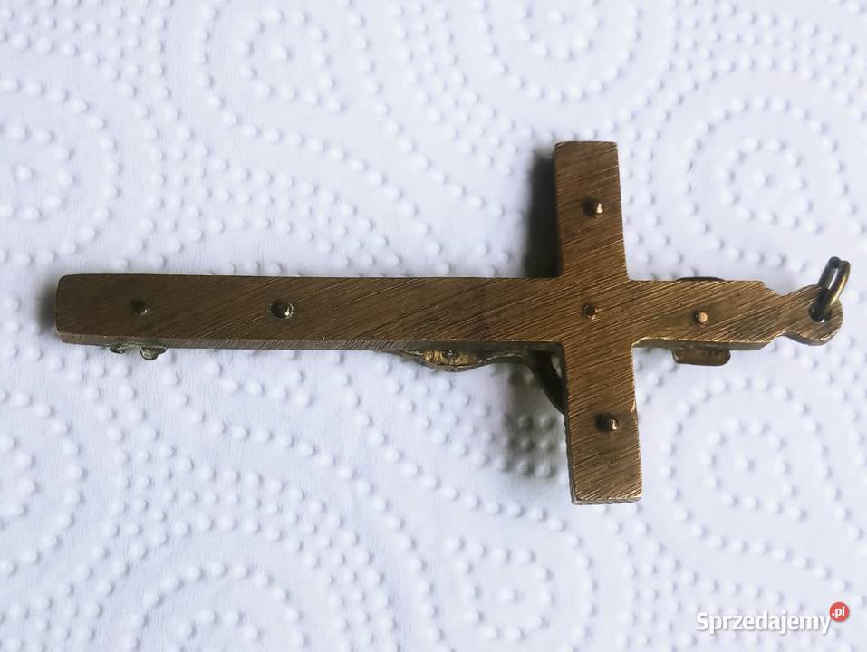 2 Krzyże Drewno Brąz Nowa Sól