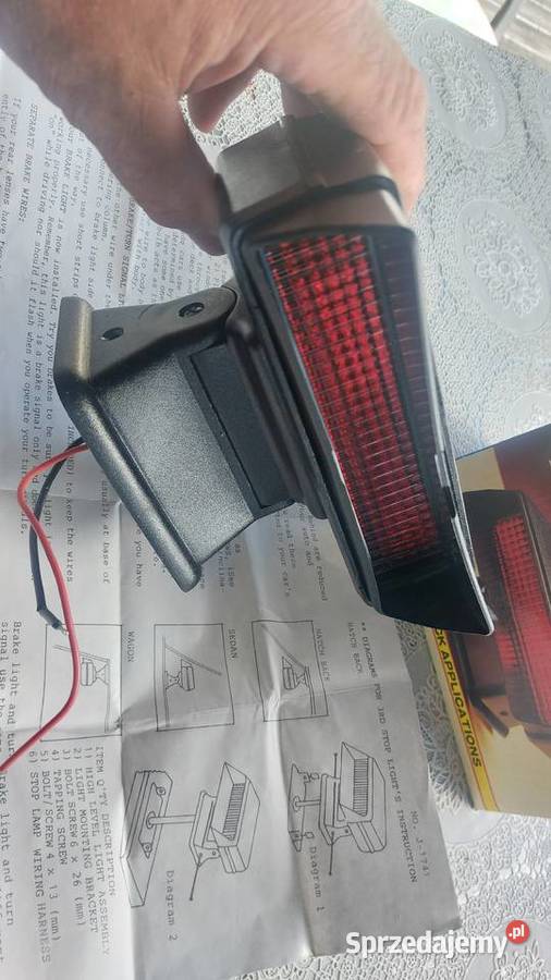 Lampa stop retro Pozostałe Miłków