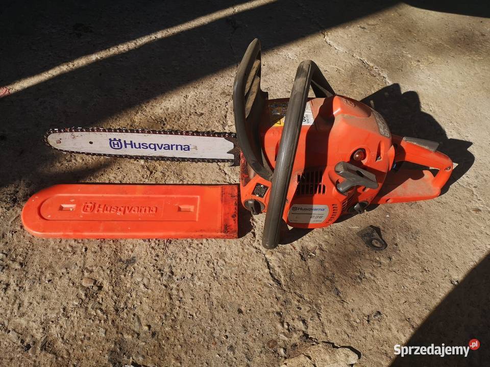 Piła pilarka spalinowa husqvarna 236 nowa Piły, pilarki i wyrzynarki Trzyciąż