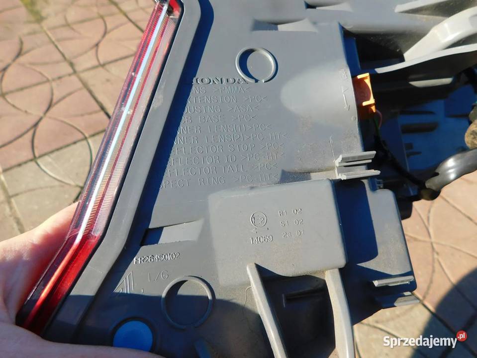 civic IX lampa prawa 34110 WYSYŁKA Żory sprzedam