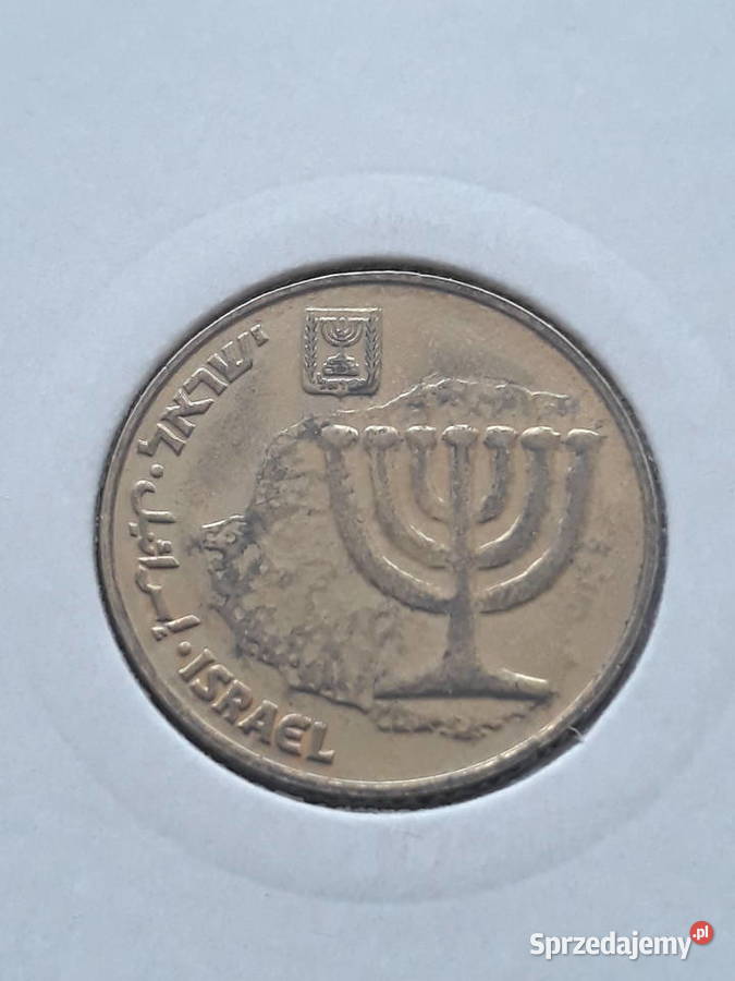 10 Agorot Izrael nowe bicie Numizmatyka Konin