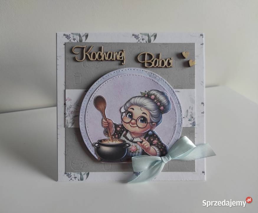 Kartka ręcznie robiona handmade z okazji Dnia łódzkie Łódź