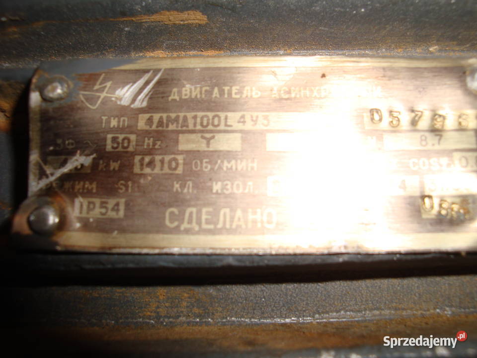 silnik elektryczny 4kw 380 V trójfazowy Silniki