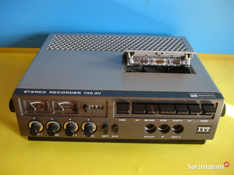 Magnetofon ITT STEREO RECORDER 740AV Zielona Góra sprzedam