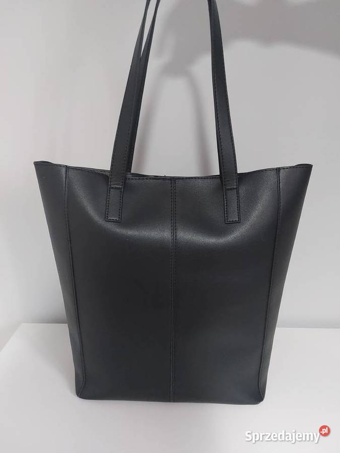 torebka Peterson czarna shopperka skóra Poznań