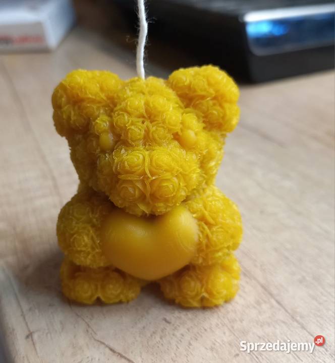 Aniołek z wosku pszczelego opolskie