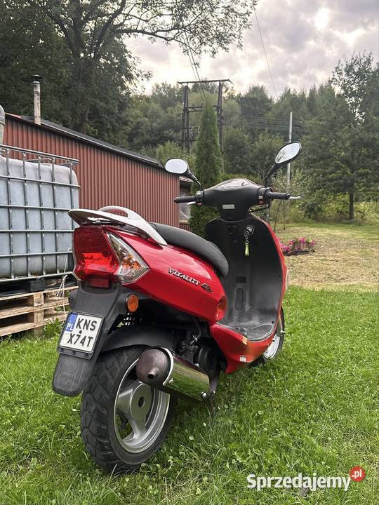 Kymco Vitality 50 2T metalic małopolskie Łososina Dolna sprzedam