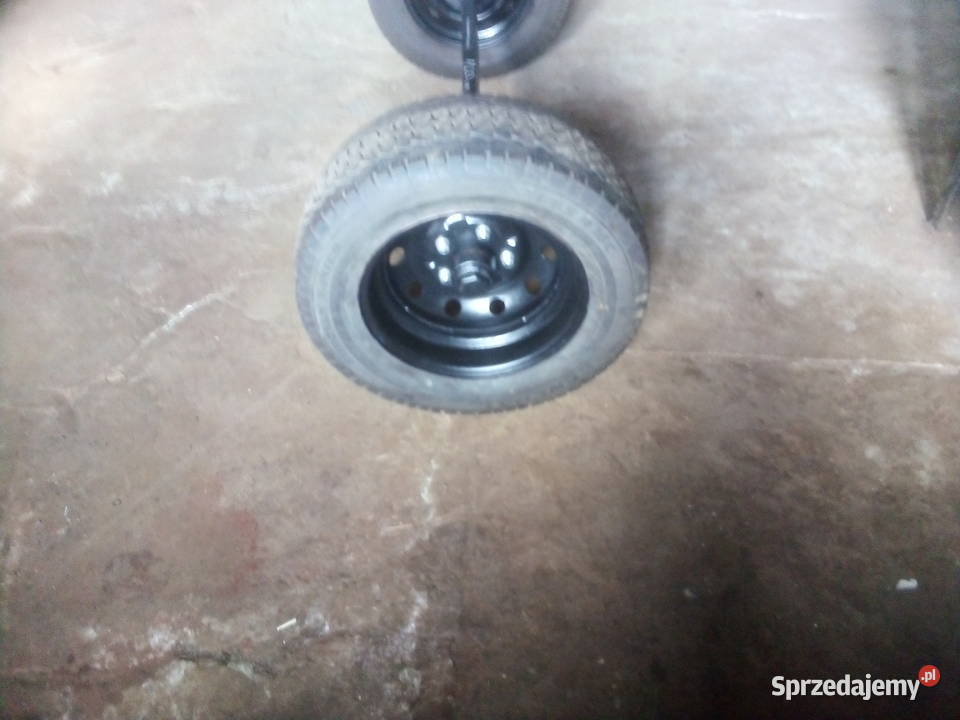 oś z kołami 16cal Dziuchów sprzedam