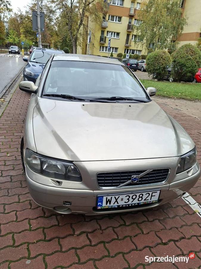 Volvo s60 24 benzyna przebieg 308 oc wazne Warszawa