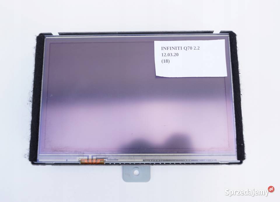 WYŚWIETLACZ EKRAN MONITOR INFINITI Q70 LIFT Nowy Tomyśl