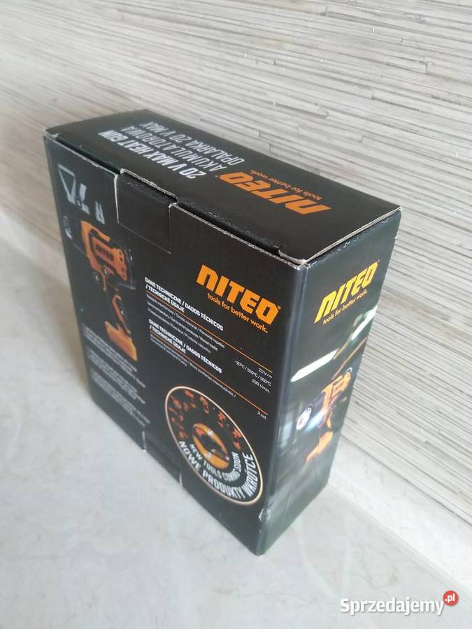 NAJTANIEJ Akumulatorowa Opalarka 20 V Wysyłka śląskie