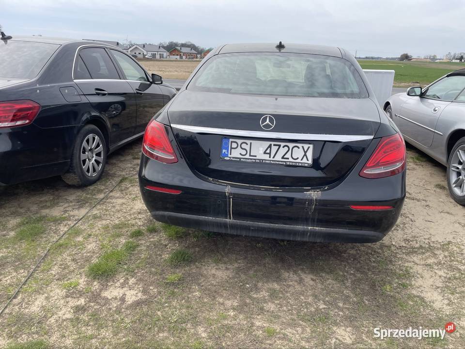 Mercedes w213 20d Rok produkcji 2017 wielkopolskie Piotrowice